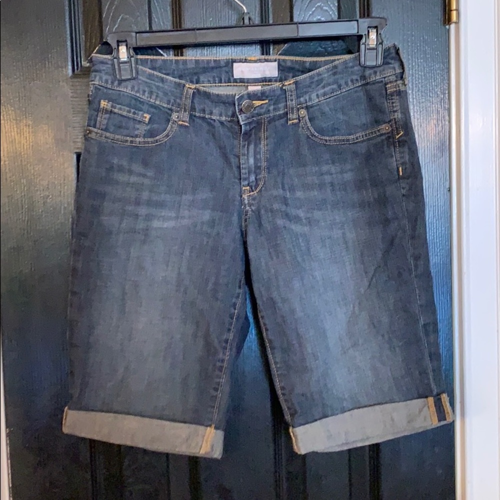Banana Republic Dark Blue Jean Shorts